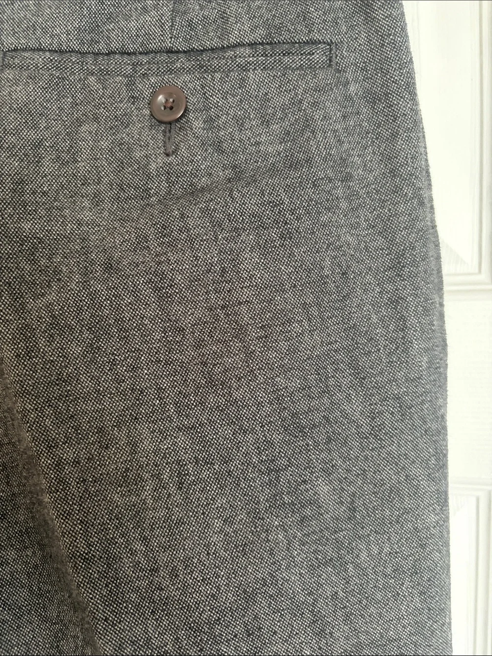 J. Crew Men's Gray Dress Pants - Slim Straight